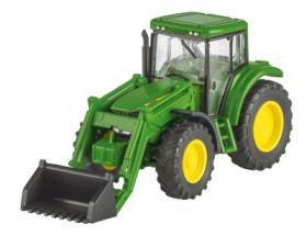 Žaislas (JD 6920S traktorius su šakėmis priekyje 1:160)