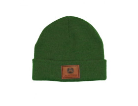 Žieminė žalia vaikiška kepurė