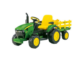 „Ground Force“ traktorius ir priekaba